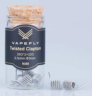 Vapefly Ni80 Twisted Clapton Coil