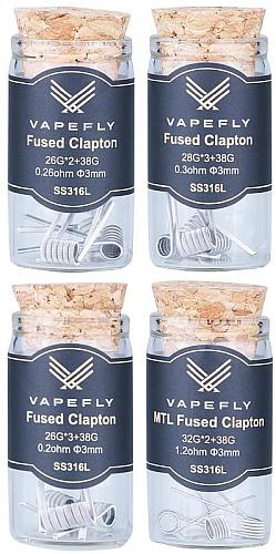 Vapefly SS316L Fused Clapton Coil