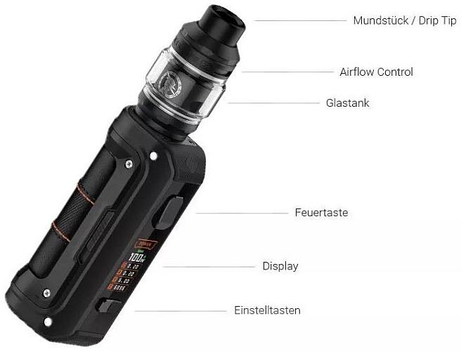 GeekVape Aegis Max 2 E-Zigaretten Set im Detail