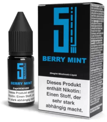 5EL - Berry Mint - Nikotinsalz Liquid 10ml