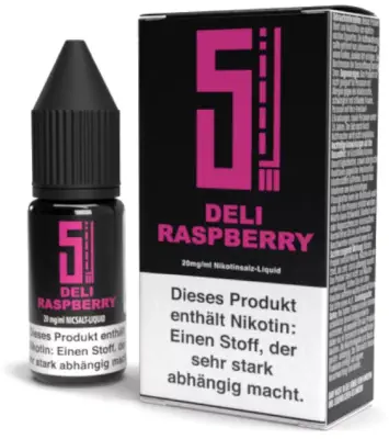 5EL - Deli Raspberry - Nikotinsalz Liquid 10ml