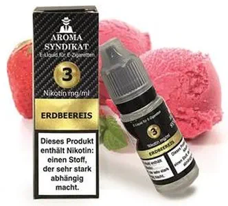 Aroma Syndikat - Erdbeereis E-Zigaretten Liquid