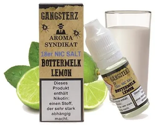 Aroma Syndikat - Gangsterz - Bottermelk Lemon