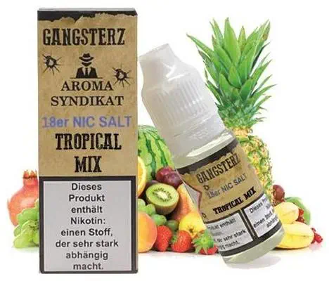 Aroma Syndikat - Gangsterz - Tropical Mix - Nikotinsalz Liquid