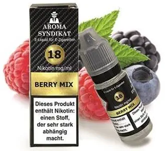 Aroma Syndikat - Berry Mix Nikotinsalz E-Zigaretten Liquid