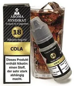 Aroma Syndikat - Cola Nikotinsalz E-Zigaretten Liquid