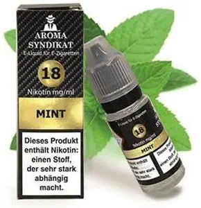 Aroma Syndikat - Mint Nikotinsalz E-Zigaretten Liquid