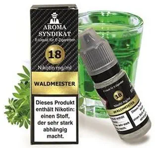 Aroma Syndikat - Waldmeister Nikotinsalz E-Zigaretten Liquid