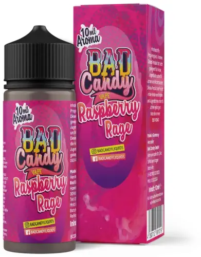 Bad Candy Liquids - Raspberry Rage 20ml/120ml Flasche
