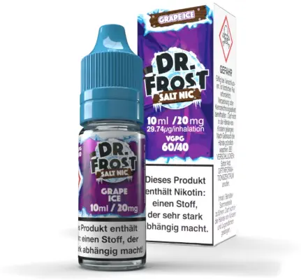 Dr. Frost Polar Ice Vapes - Grape Ice - Nikotinsalz Liquid