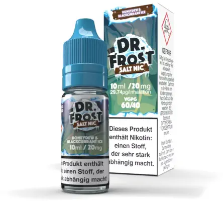 Dr. Frost - Polar Ice Vapes - Honeydew Blackcurrant Ice - Nikotinsalz Liquid