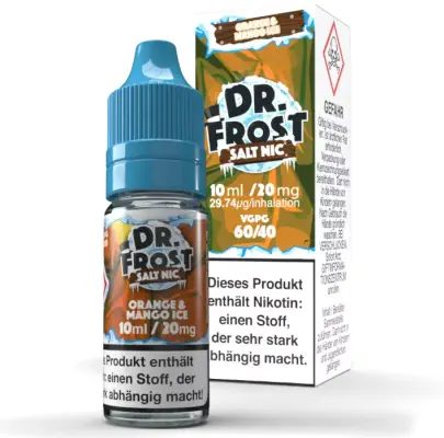 Dr. Frost - Polar Ice Vapes - Orange Mango Ice - Nikotinsalz Liquid