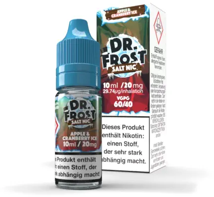 Dr. Frost - Apple Cranberry Ice - Nikotinsalz Liquid