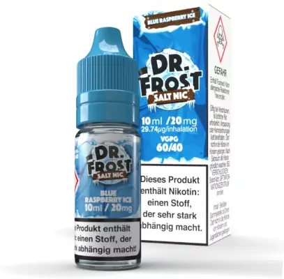 Dr. Frost - Blue Raspberry Ice - Nikotinsalz Liquid