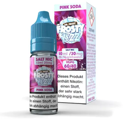 Dr. Frost - Frosty Fizz - Pink Soda - Nikotinsalz Liquid 