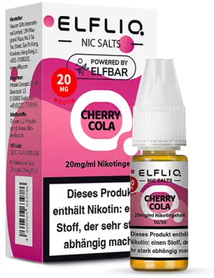ELFLIQ - Cherry Cola - Nikotinsalz Liquid