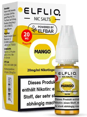 ELFLIQ - Mango - Nikotinsalz Liquid 10ml