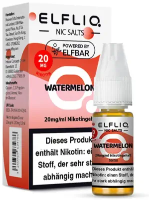 ELFLIQ - Watermelon - Nikotinsalz Liquid 10ml