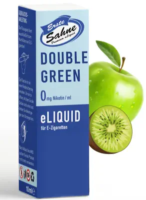 Erste Sahne - Double Green E-Zigaretten Liquid 10ml