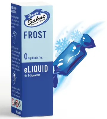 Erste Sahne - Frost E-Zigaretten Liquid 10ml