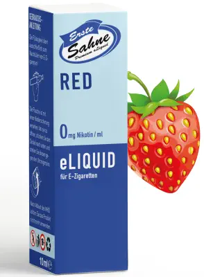 Erste Sahne - Red E-Zigaretten Liquid 10ml