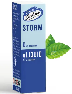 Erste Sahne - Storm E-Zigaretten Liquid 10ml