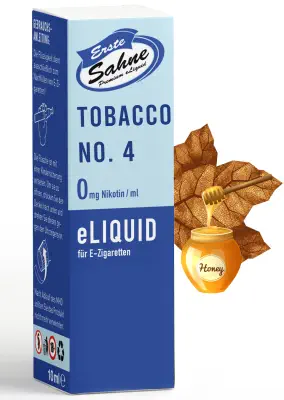 Erste Sahne - Tobacco No.4 E-Zigaretten Liquid 10ml