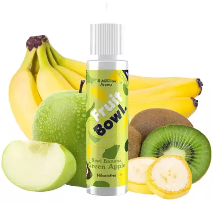 Fruit Bowl - Kiwi Banana Green Apple Longfill Aroma 10ml
