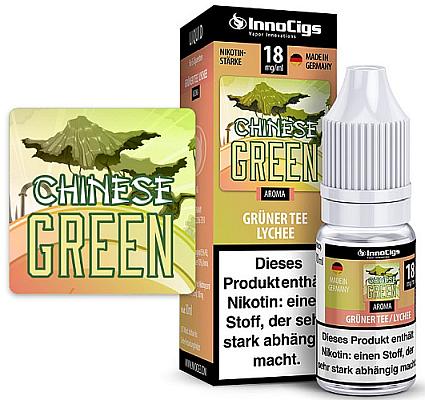InnoCigs - Chinese Green Grüner Tee-Lychee Aroma