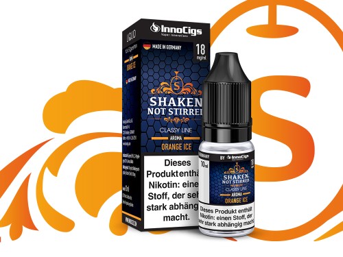 Shaken, not stirred Orangen Aroma - Liquid für E-Zigaretten
