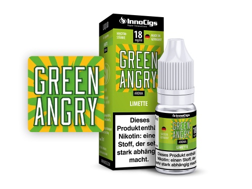 Green Angry Limetten Aroma - Liquid für E-Zigaretten 9 mg/ml