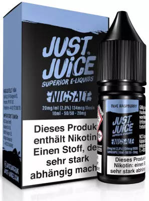 Just Juice - Blue Raspberry - Nikotinsalz Liquid 10ml