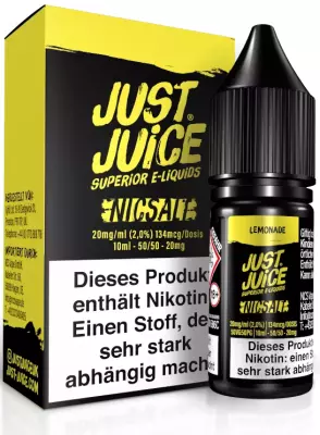 Just Juice - Lemonade - Nikotinsalz Liquid 10ml