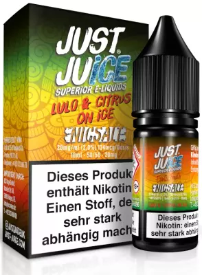 Just Juice - Lulo Citrus on Ice - Nikotinsalz Liquid 10ml