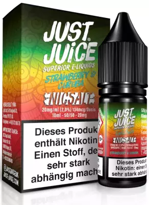 Just Juice - Strawberry Curuba - Nikotinsalz Liquid 10ml
