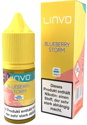 Linvo - Blueberry Storm - Nikotinsalz Liquid 10ml