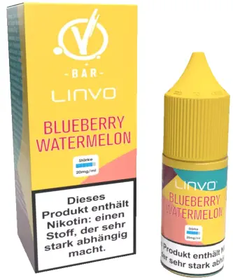 Linvo - Blueberry Watermelon - Nikotinsalz Liquid 20mg