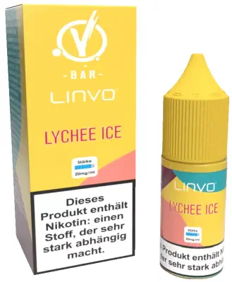 Linvo - Lychee Ice - Nikotinsalz Liquid 10ml