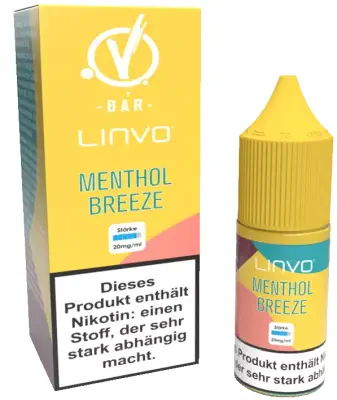 Linvo - Menthol Breeze - Nikotinsalz Liquid 10ml