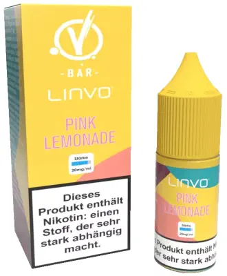 Linvo - Pink Lemonade - Nikotinsalz Liquid 10ml