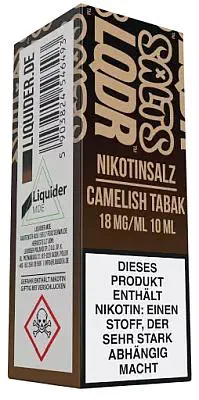 Liquider - Camelish Tabak - Nikotinsalz Liquid