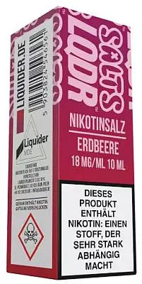 Liquider - Erdbeere - Nikotinsalz Liquid