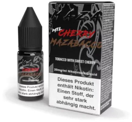 MaZa - MTL Cherry Mazabacco - Nikotinsalz Liquid 10ml