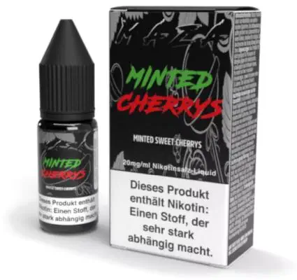 MaZa - Minted Cherrys - Nikotinsalz Liquid 10ml