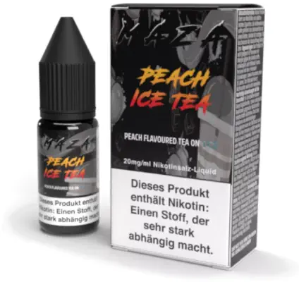MaZa - Peach Ice Tea - Nikotinsalz Liquid 10ml