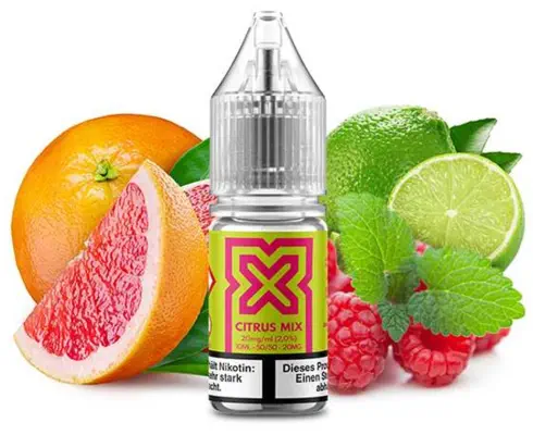 Pod Salt X - Citrus Mix - Nikotinsalz Liquid 10ml