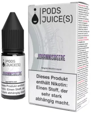Pods Juice s - Johannisbeere E-Zigaretten Liquid 10ml