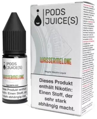Pods Juice(s) - Blaubeere Kaugummi - Nikotinsalz Liquid 10ml