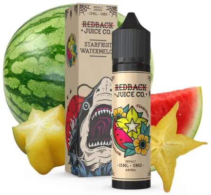 Redback Juice Co. - Aroma Starfruit Watermelon 15ml