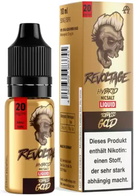 Revoltage - Tobacco Gold - Hybrid Nikotinsalz Liquid 10ml